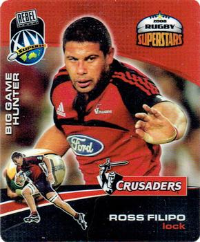 2008 Bluebird Foods Rugby Superstars #28 Ross Filipo Front